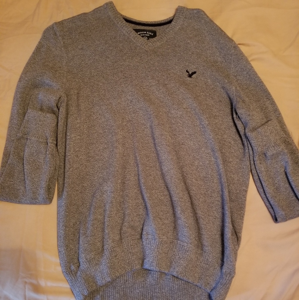 Mens American Eagle V neck Sweater Size M
